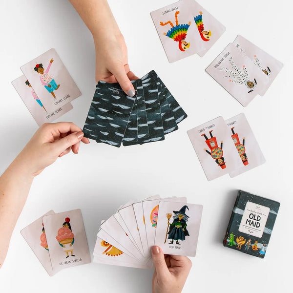 TRICK-OR-TREATERS OLD MAID CARD GAME