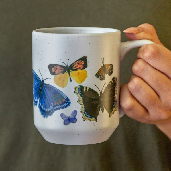 FLUTTER FRIENDS BUTTERFLIES MUG