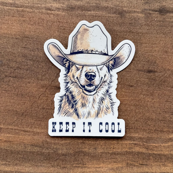 KEEP IT COOL STICKER