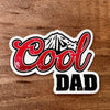 COOL DAD BEER LOGO STICKER