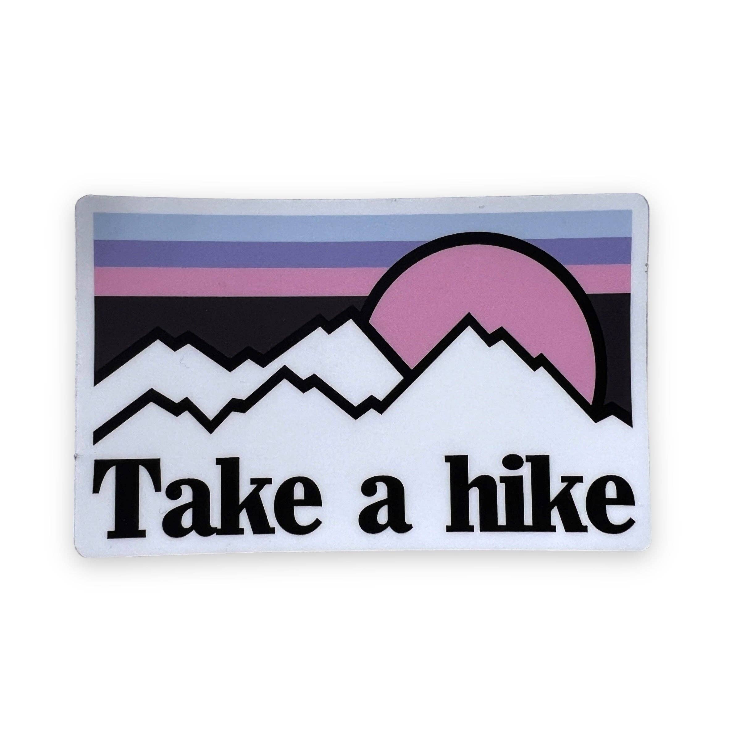 TAKE A HIKE STICKER
