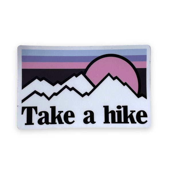 TAKE A HIKE STICKER