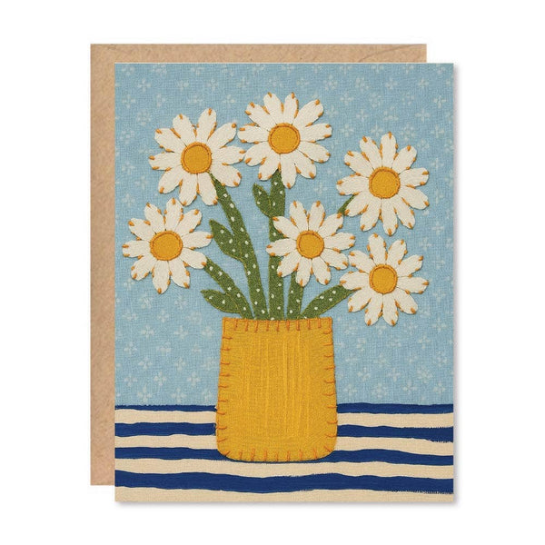 DAISY VASE CARD