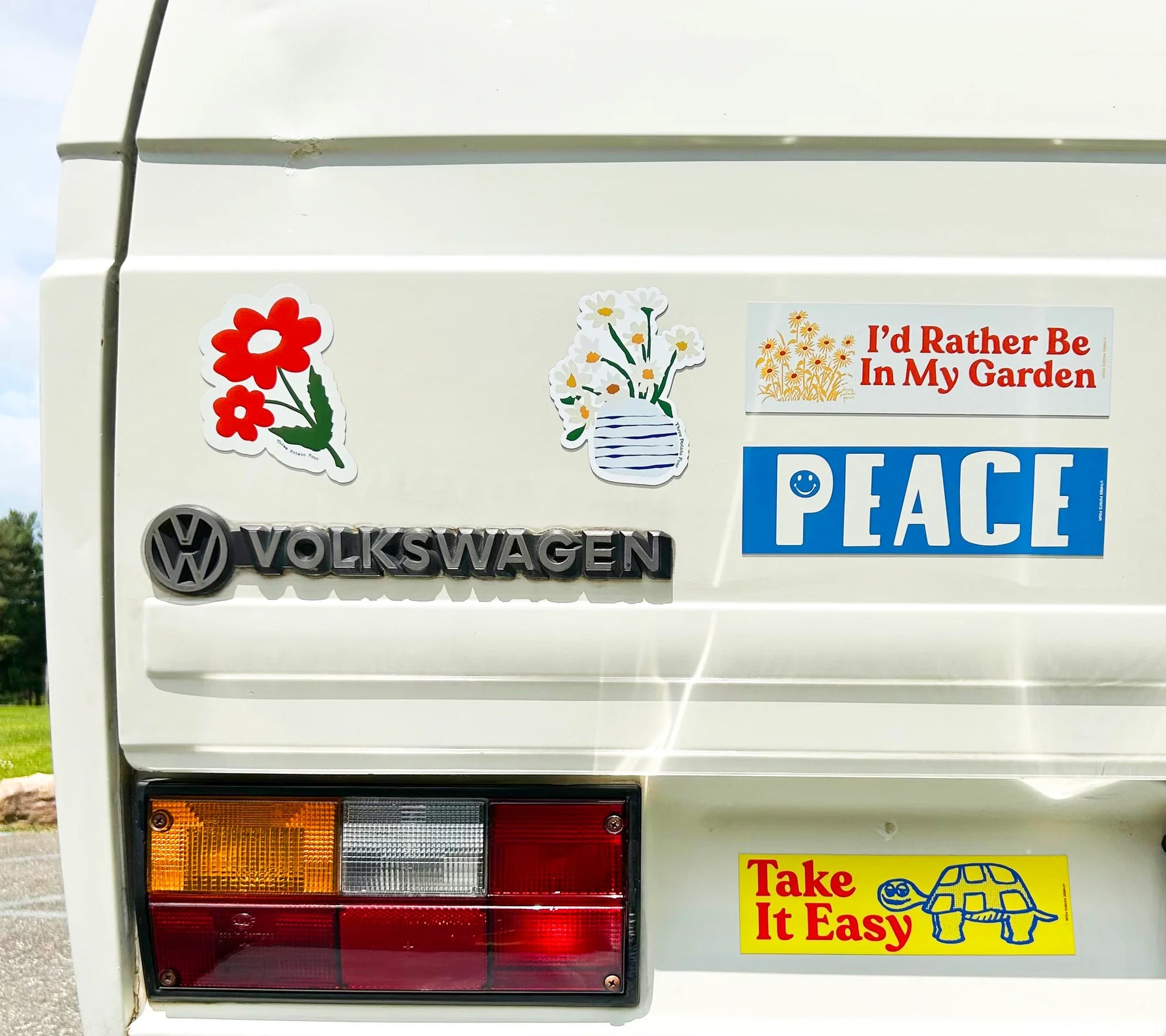 BUMPER MAGNET- I'D RATHER BE IN MY GARDEN