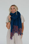 STARDUST SPECKLED FRINGE SCARF