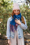STARDUST SPECKLED FRINGE SCARF