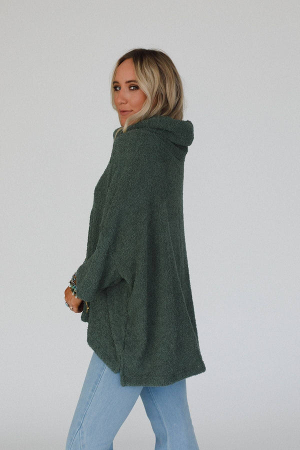 HARTLIE SWEATER TOP - BASIL