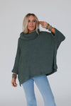 HARTLIE SWEATER TOP - BASIL