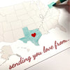 DIY MISSING YOU HEART LONG DISTANCE GREETING CARD