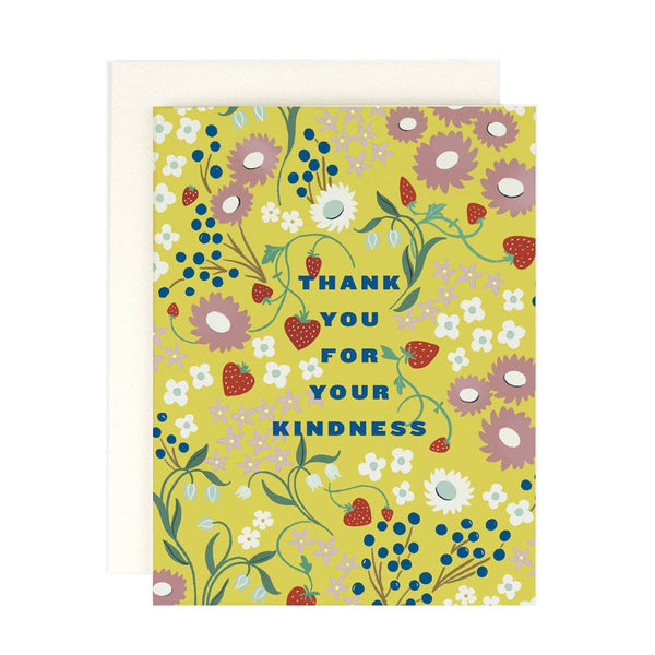 FOR YOUR KINDNESS GREETING CARD