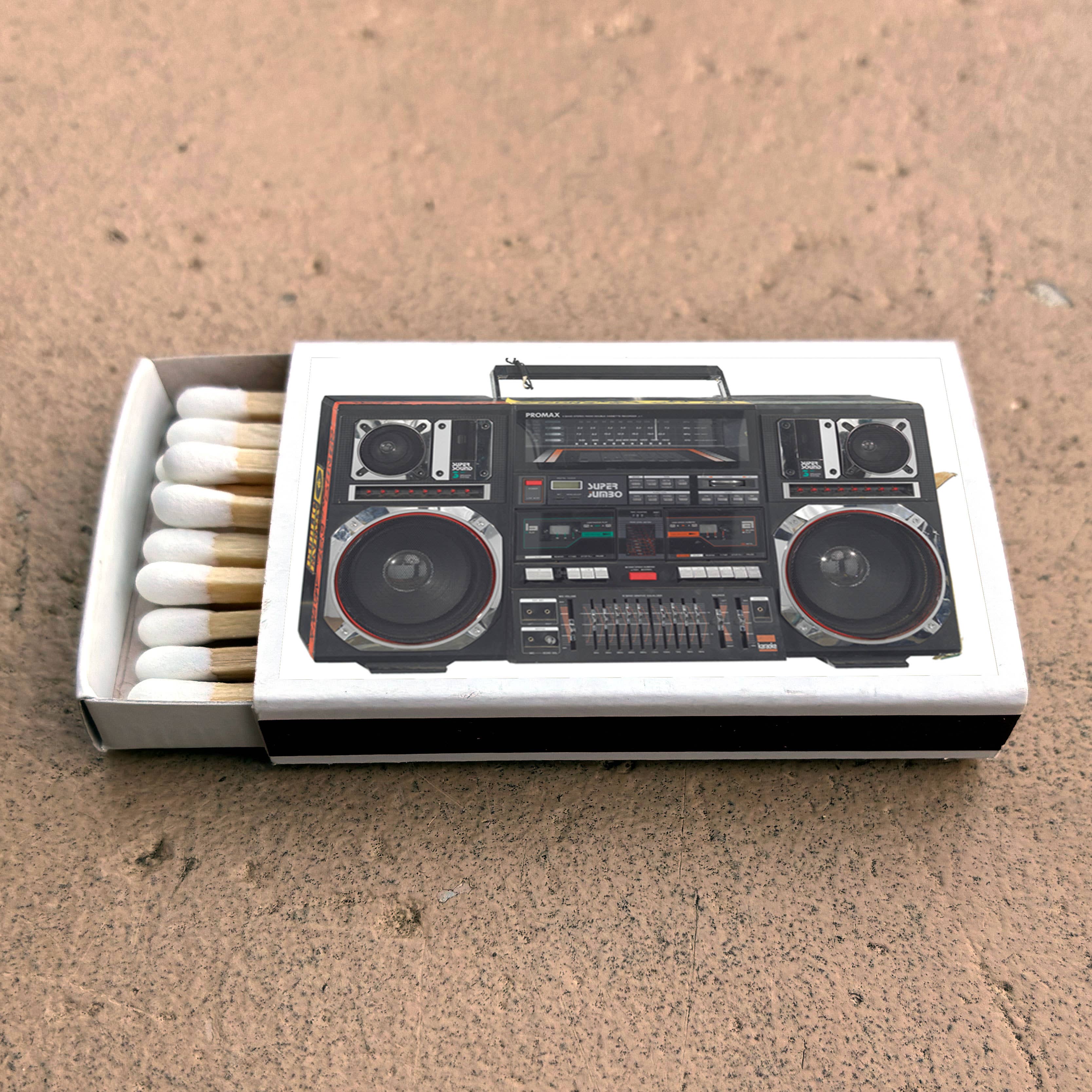 BOOMBOX MATCHBOX