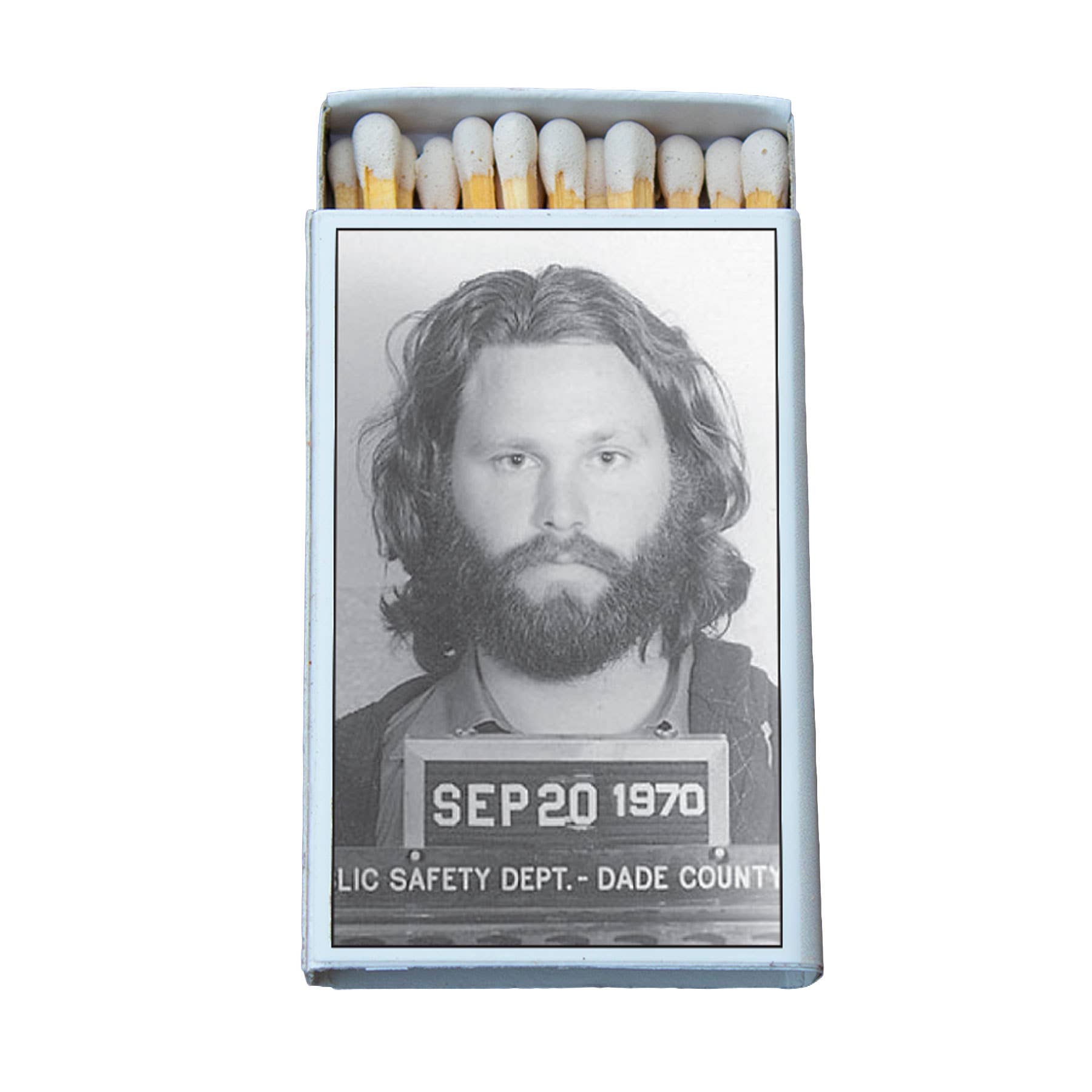 MATCHES • JIM MORRISON • CELEBRITY MUG SHOT