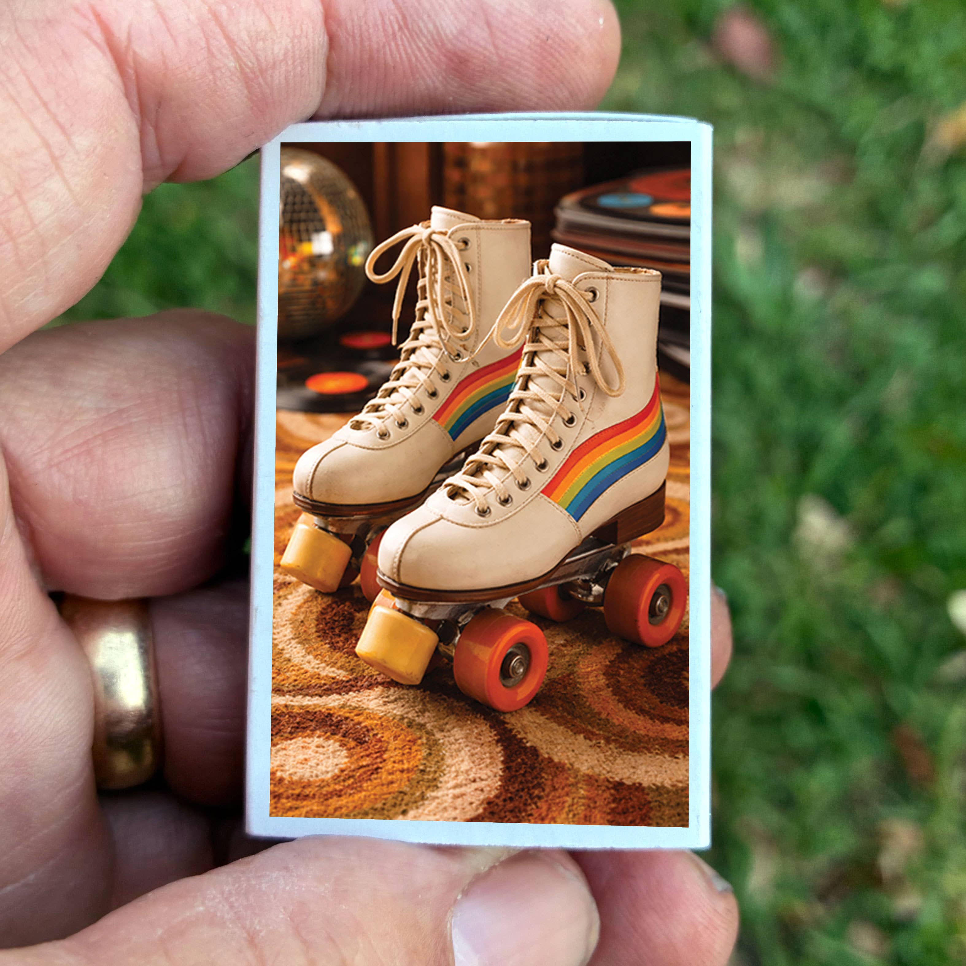 ROLLER SKATES MATCHBOX