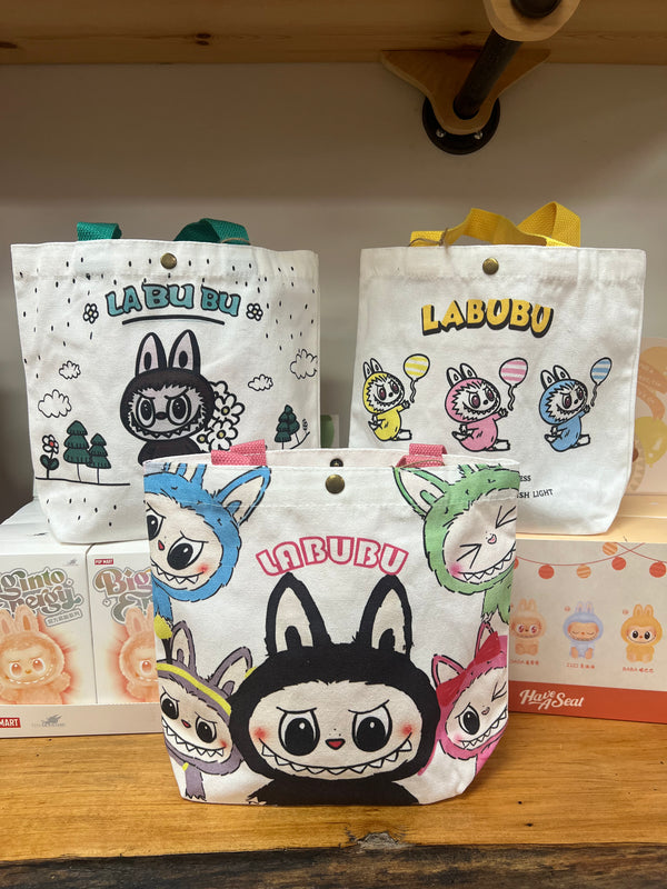 LABUBU CANVAS MINI TOTE BAG