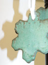 LARGE SNOWFLAKE ORNAMENT PATINA AR
