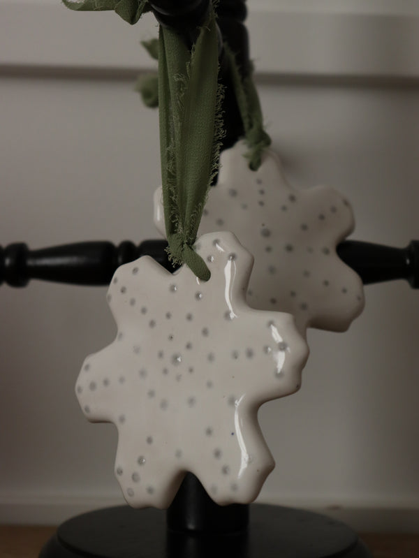 LARGE SNOWFLAKE ORNAMENT AR