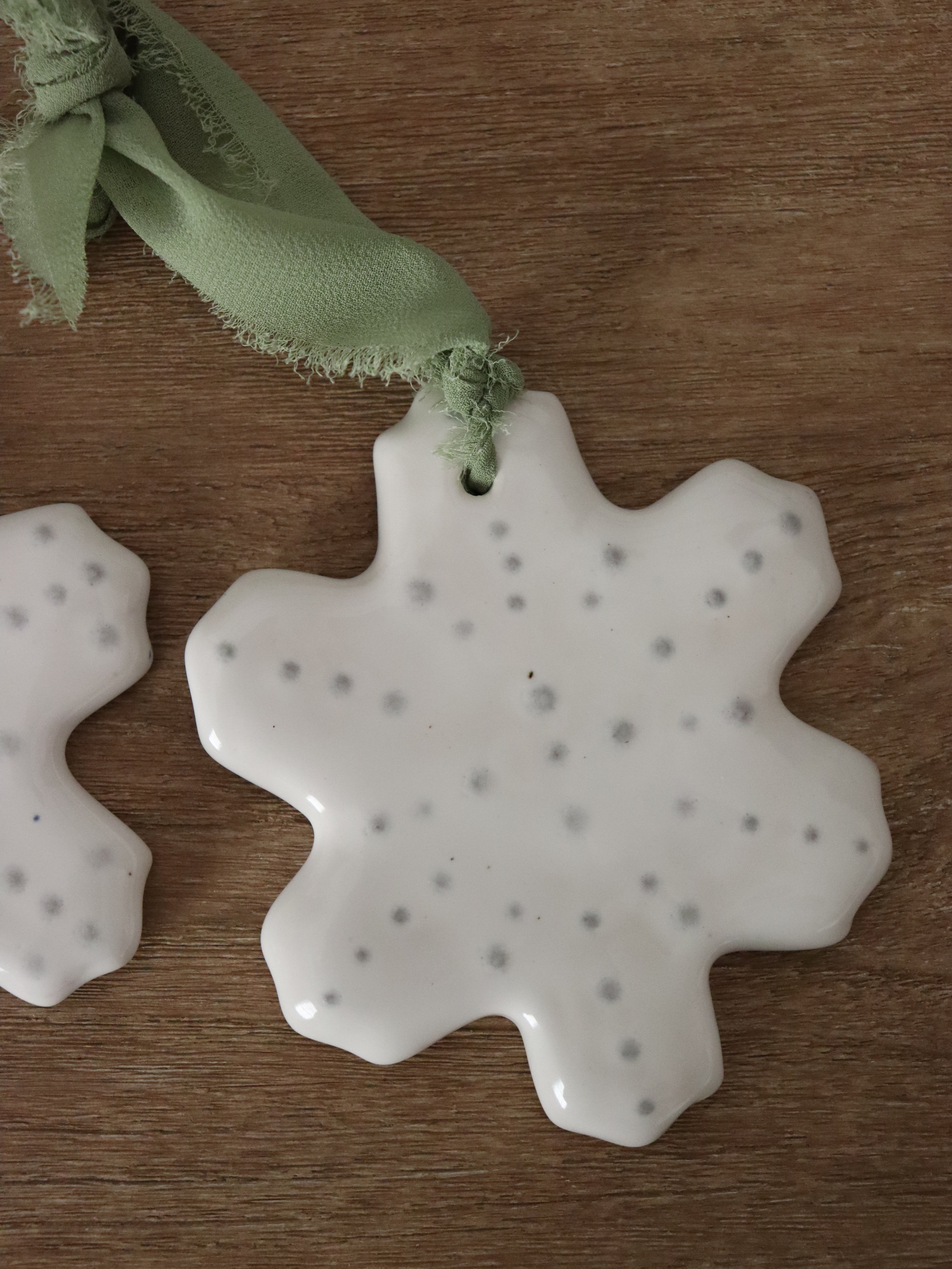 LARGE SNOWFLAKE ORNAMENT AR