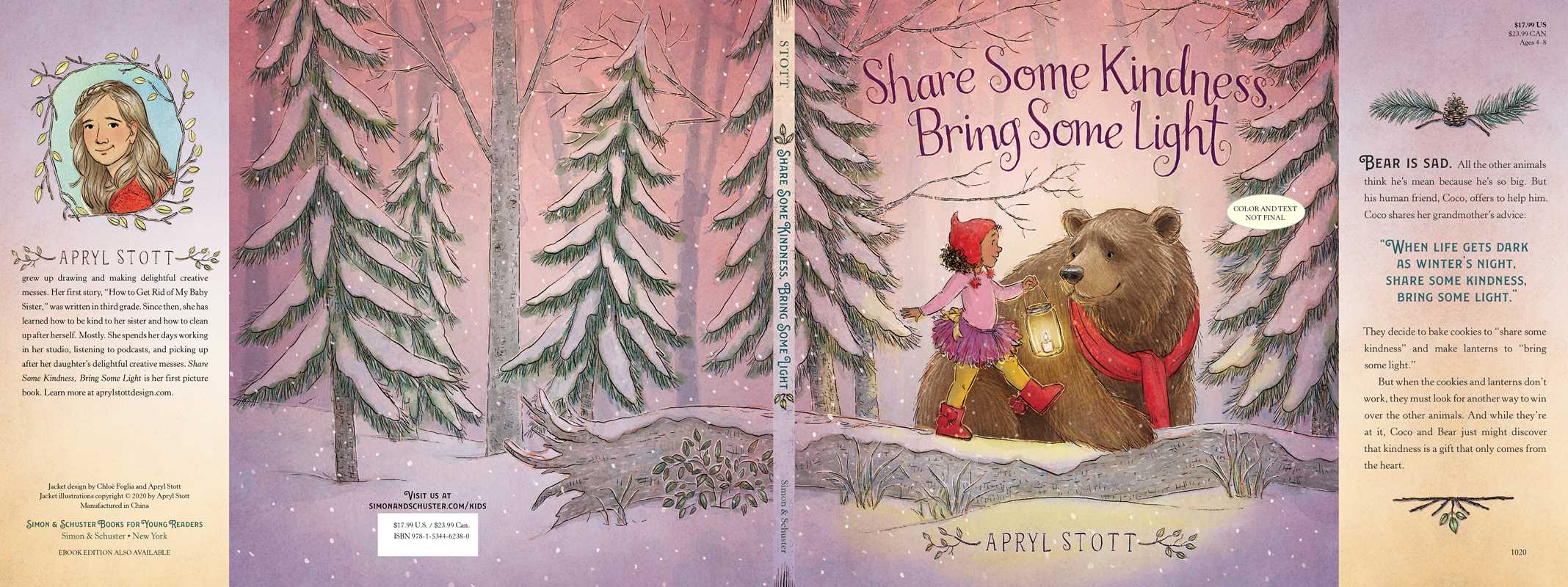 SHARE SOME KINDNESS, BRING SOME LIGHT HARDCOVER BOOK