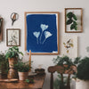 THE THREE OF US | BOTANICAL CYANOTYPE ART PRINT