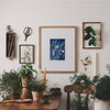 IT FELT SUNDAY | BOTANICAL CYANOTYPE ART PRINT
