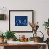 LOST IN THE LAVENDER NO. 5 | BOTANICAL CYANOTYPE ART PRINT