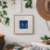 LOST IN THE LAVENDER NO. 5 | BOTANICAL CYANOTYPE ART PRINT
