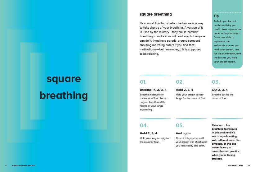 CARDS AGAINST ANXIETY (GUIDEBOOK & CARD SET)