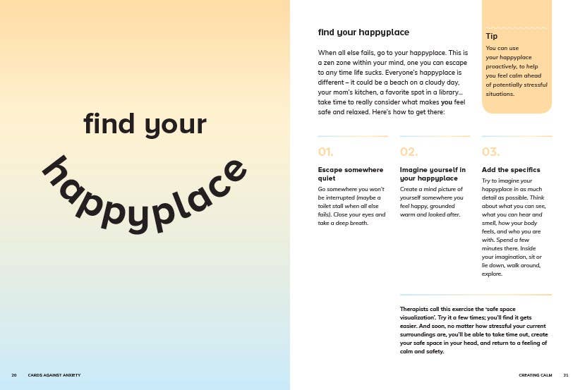 CARDS AGAINST ANXIETY (GUIDEBOOK & CARD SET)