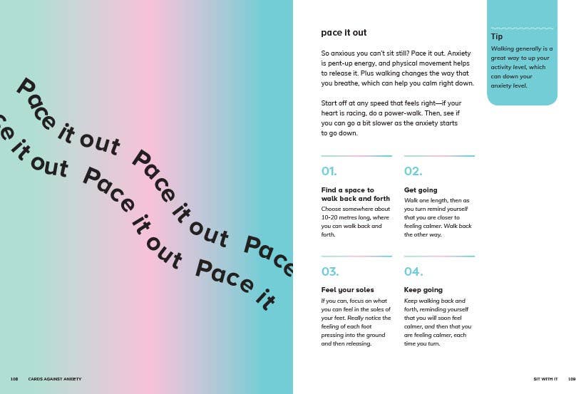 CARDS AGAINST ANXIETY (GUIDEBOOK & CARD SET)