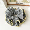 NICHE RETRO PLAID RUFFLED SCRUNCIE