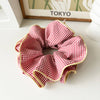 NICHE RETRO PLAID RUFFLED SCRUNCIE