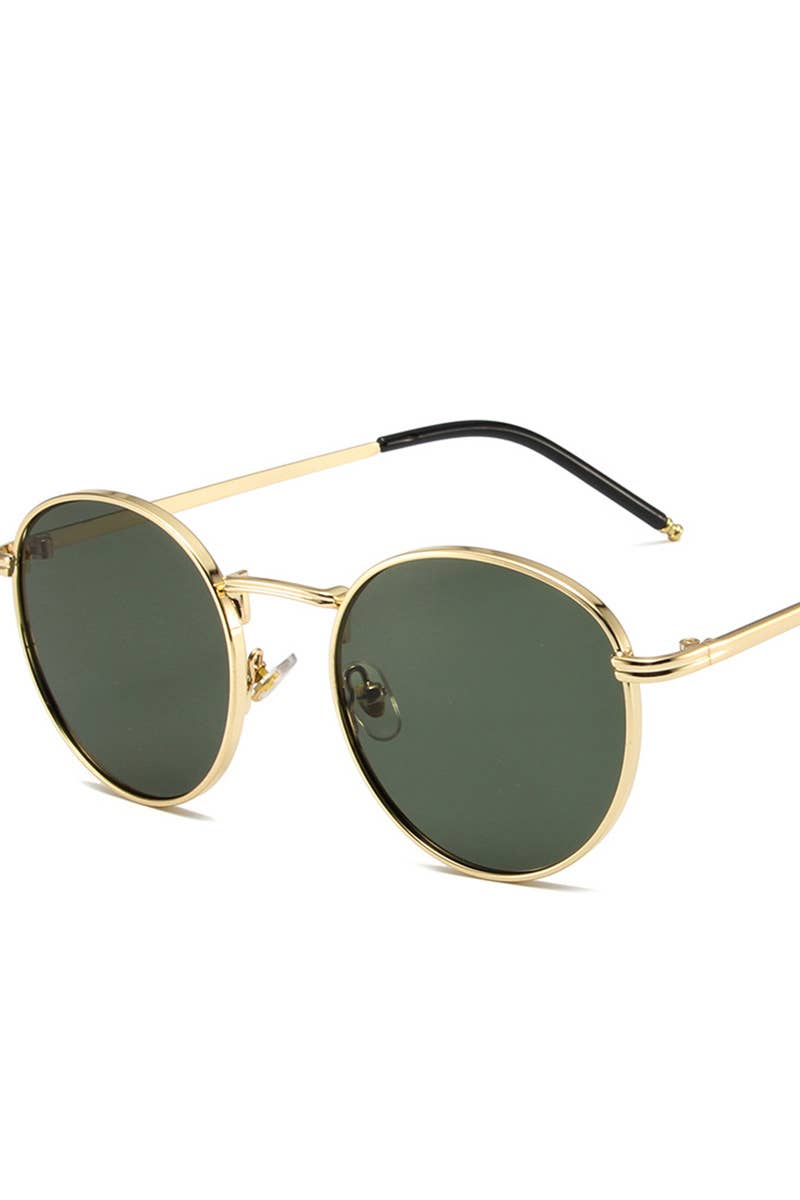 THIN RIM ROUND SUNGLASSES