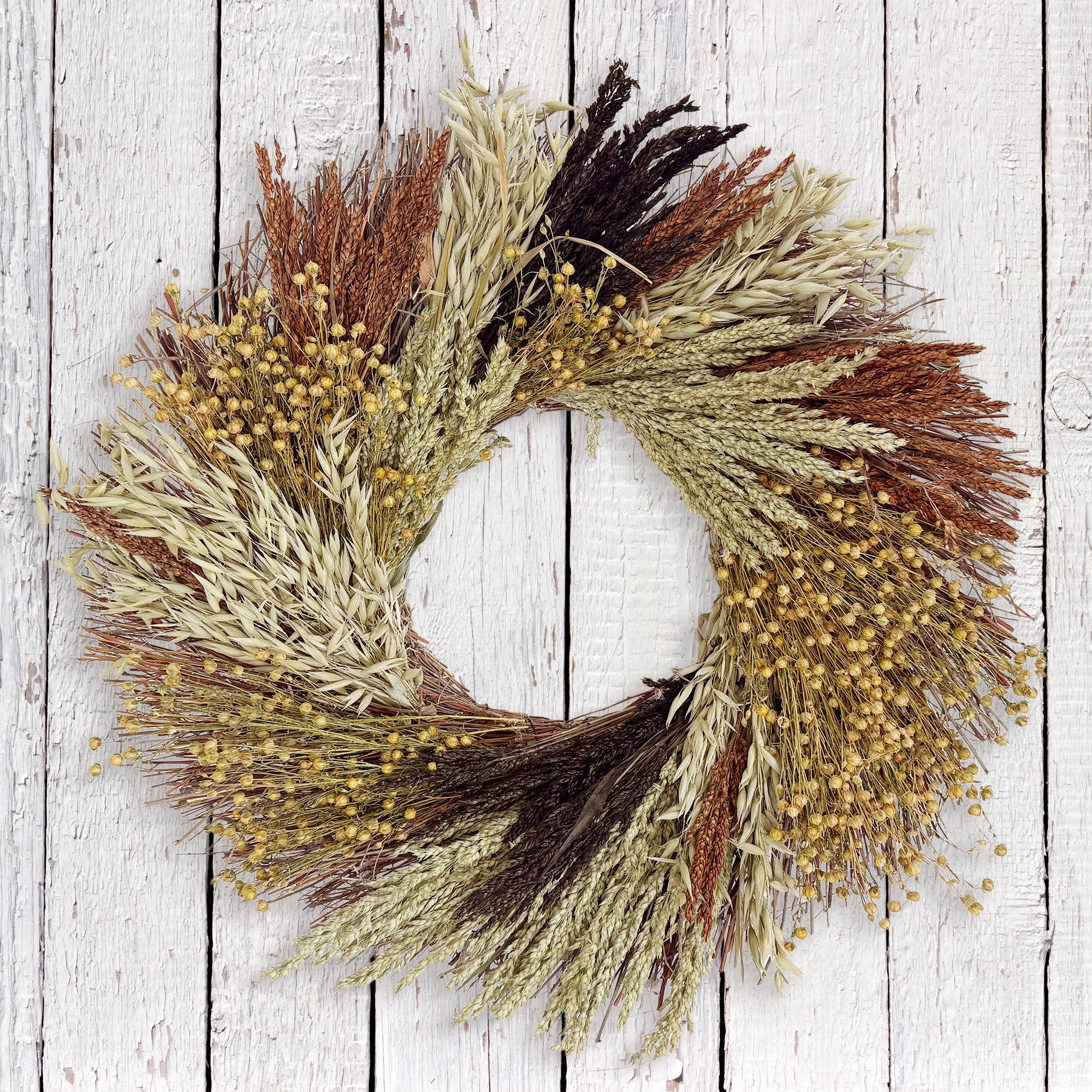 AUTUMN GRAINS WREATH