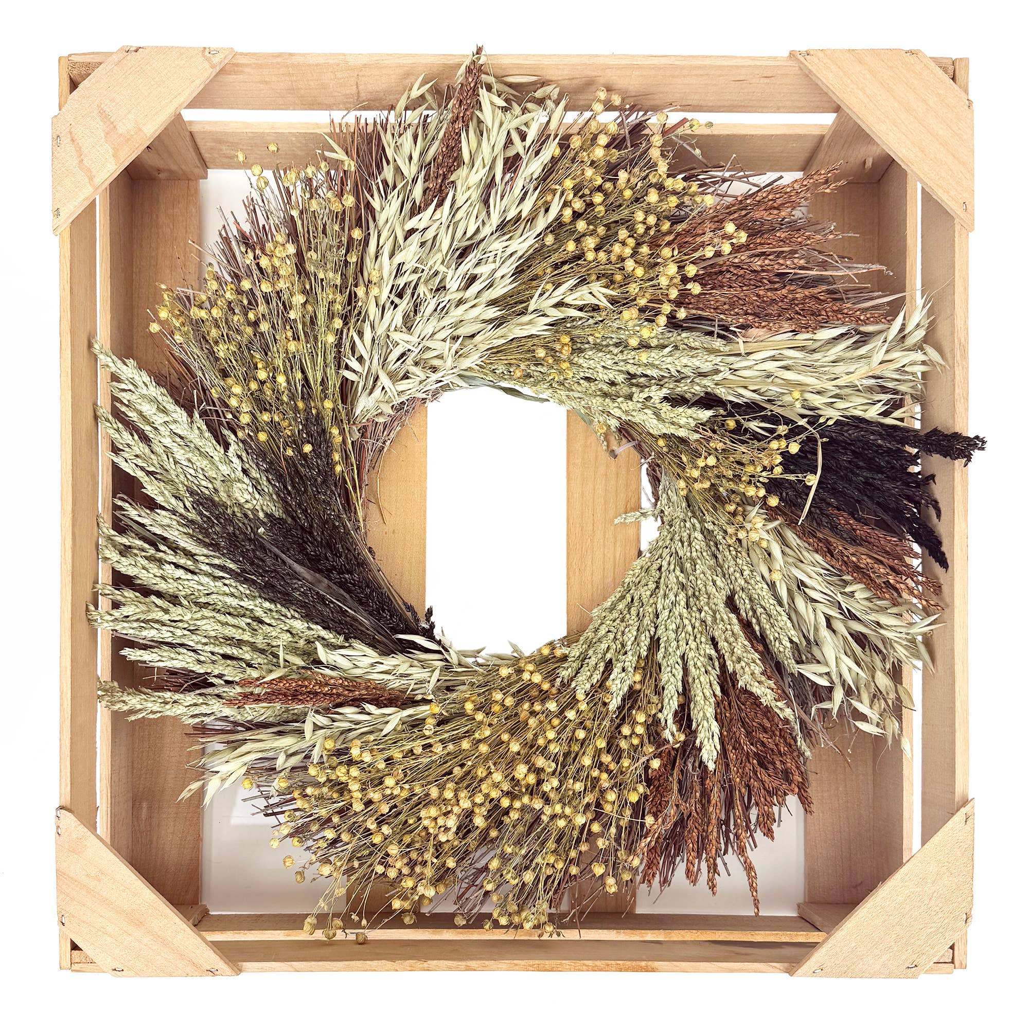 AUTUMN GRAINS WREATH