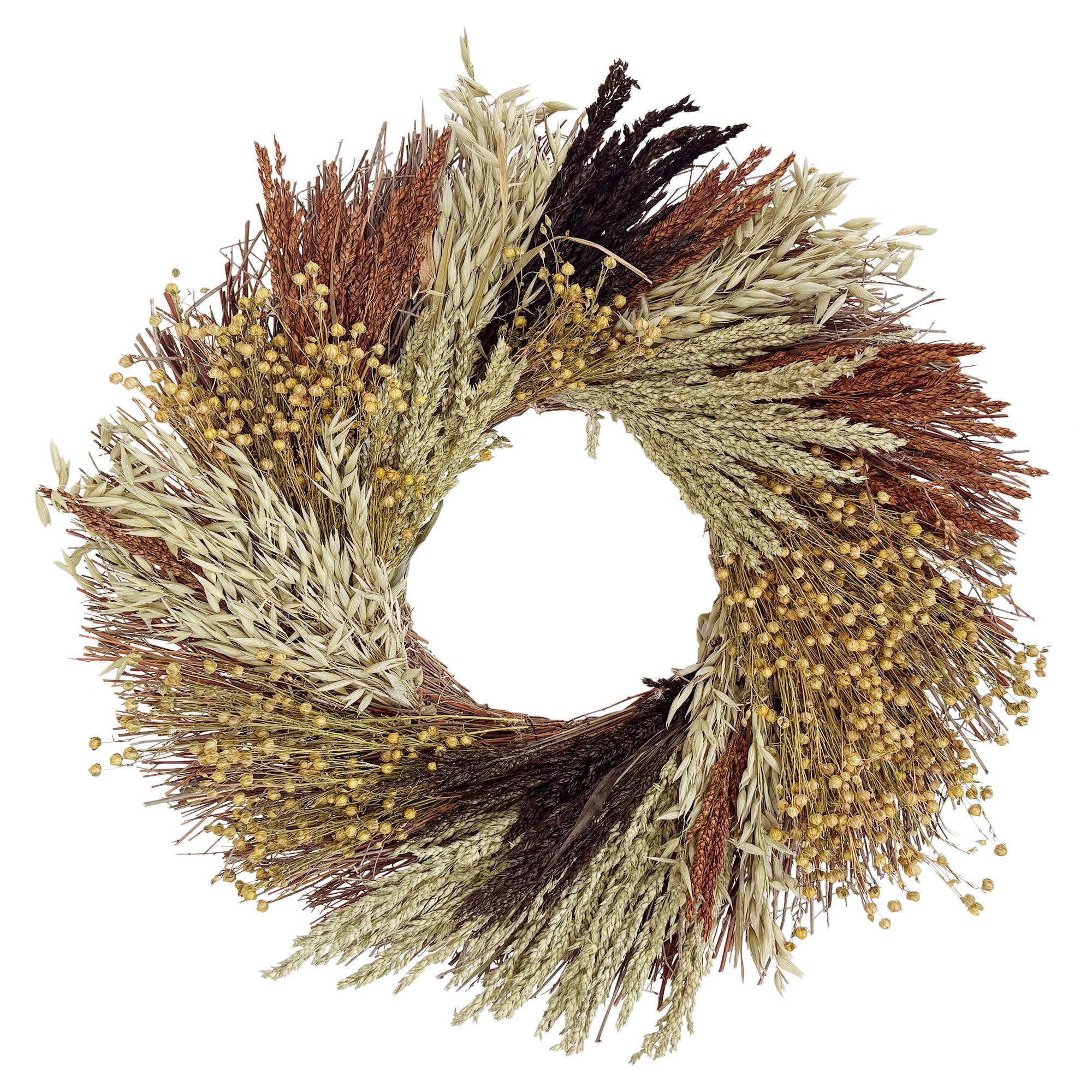 AUTUMN GRAINS WREATH