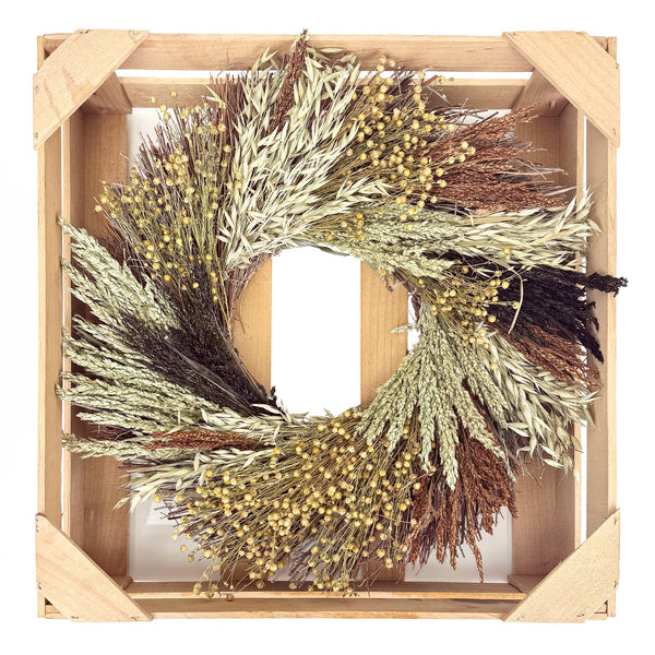 AUTUMN GRAINS WREATH