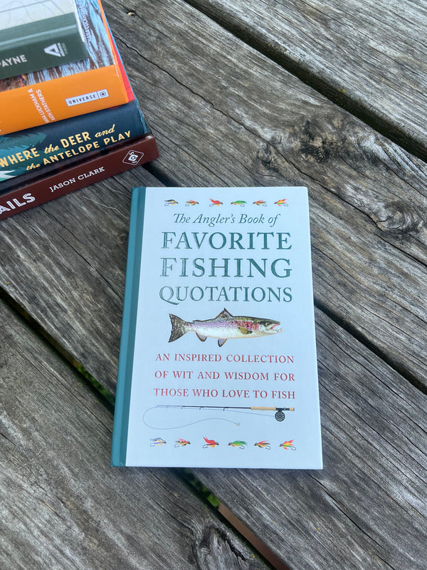 ANGLER'S FISHING QUOTE BOOK