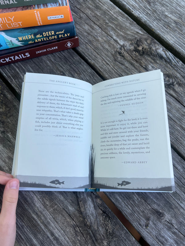 ANGLER'S FISHING QUOTE BOOK