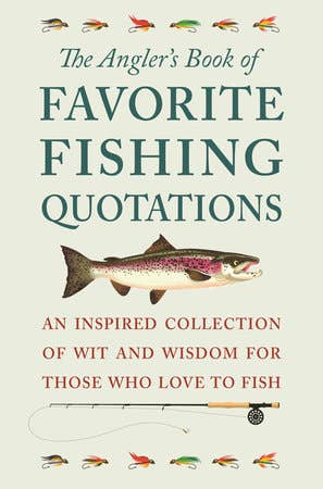 ANGLER'S FISHING QUOTE BOOK
