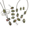 HANDCRAFTED KASHI SEMIPRECIOUS STONE RING - UNAKITE