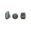 HANDCRAFTED KASHI SEMIPRECIOUS STONE RING - RUBY FUCHSITE