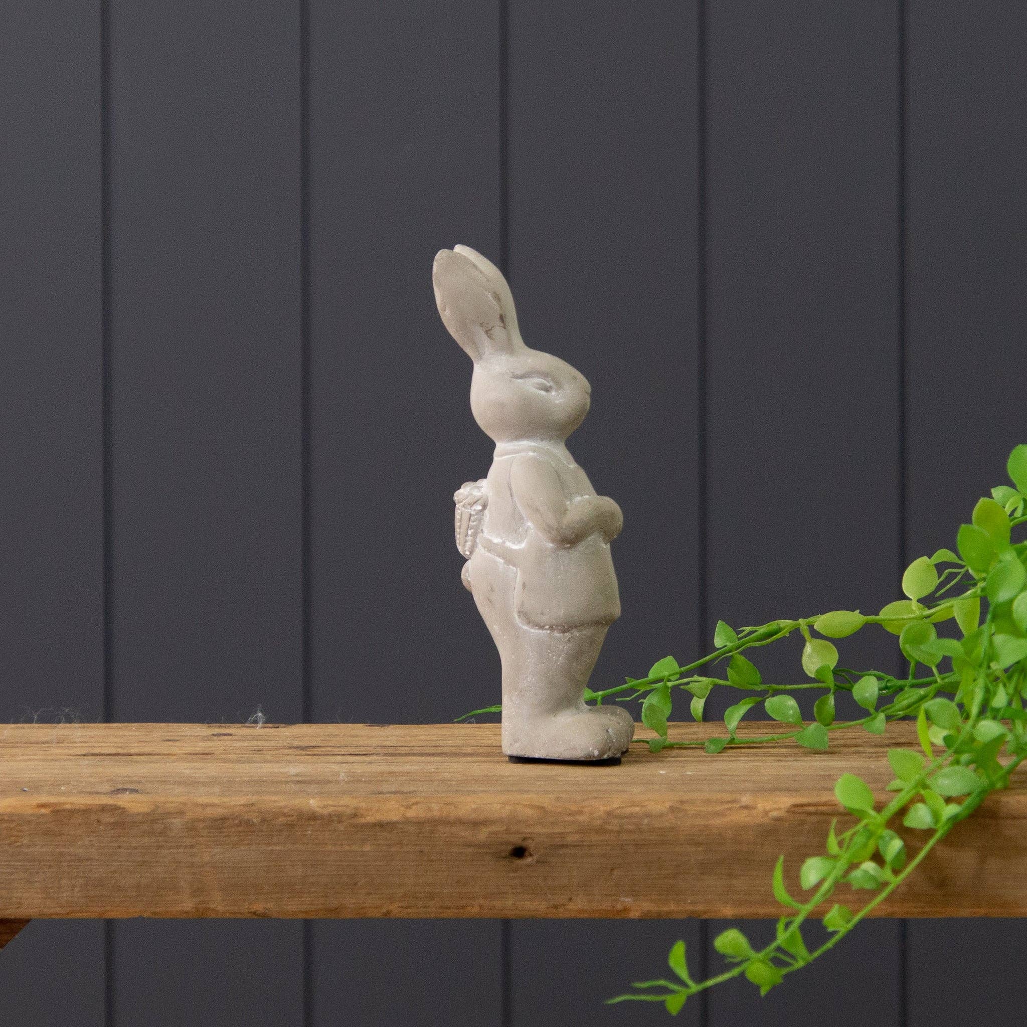 CEMENT STANDING RABBIT