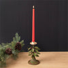 VINTAGE HOLLY CANDLE HOLDER