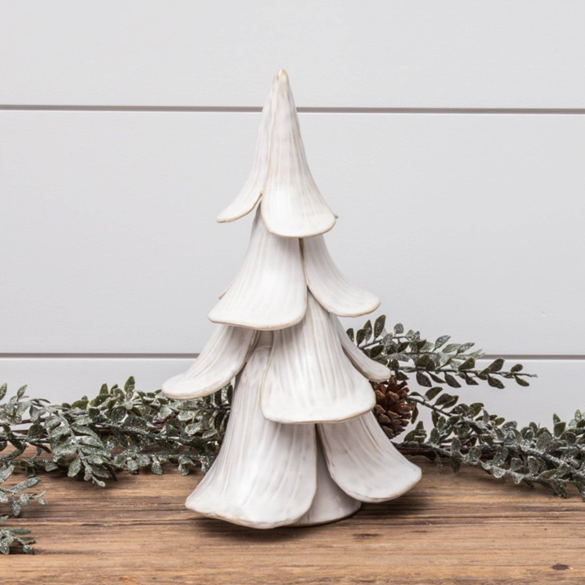 POTTERY TREE, WHITE LARGE
