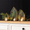 VINTAGE GLASS AND BRASS HOUSE