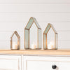 VINTAGE GLASS AND BRASS HOUSE