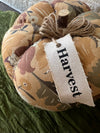 HARVEST PUMPKIN, FLORAL PRINT