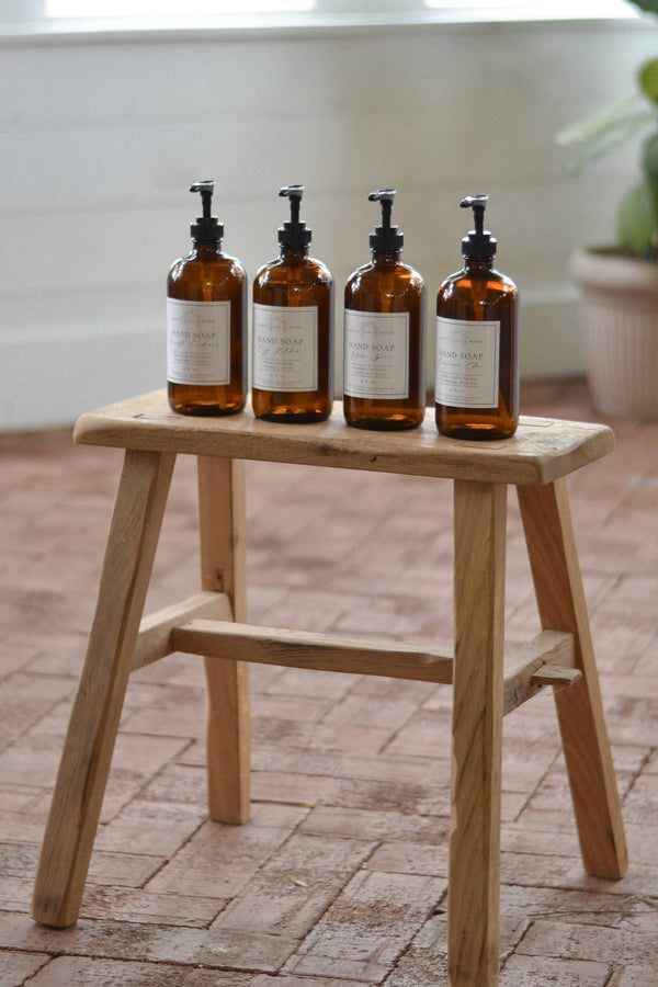 AUTUMN SPICE HAND SOAP IN GLASS JAR | MADE IN USA