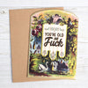 YOU'RE OLD AS FUCK - VINTAGE BIRTHDAY CARD