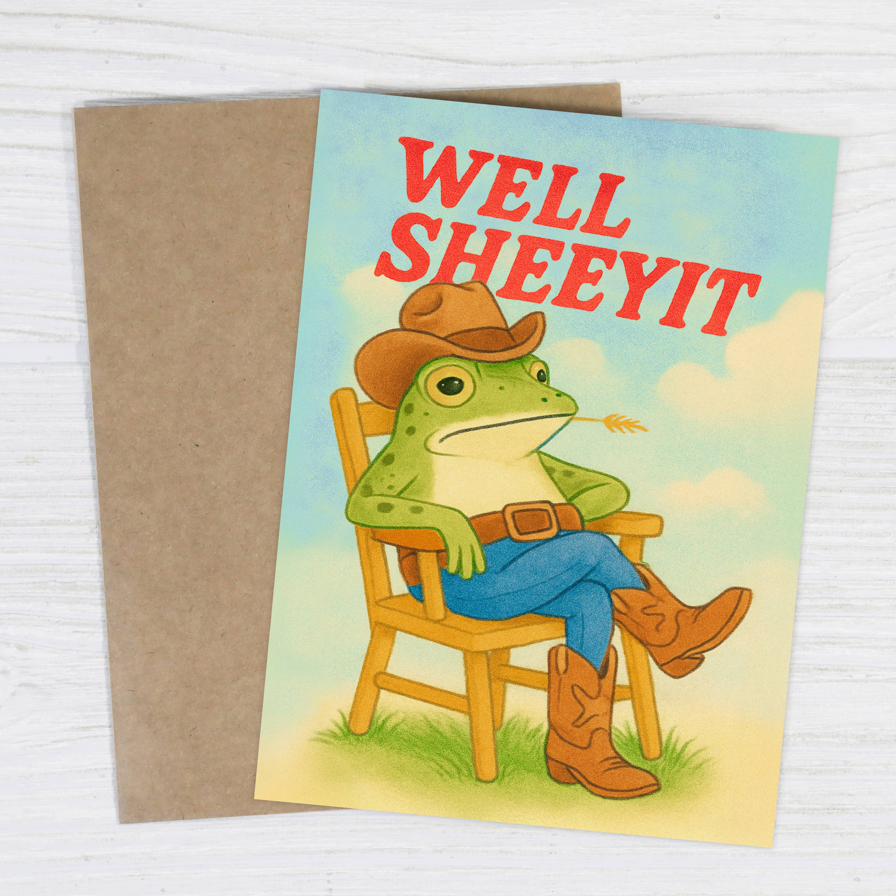 WELL SHEEYIT CARD